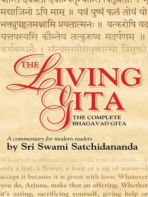 cover image of The Living Gita